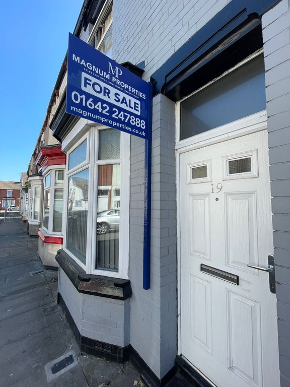 2 bed terraced house for sale in Craven Street, Middlesbrough TS1, £