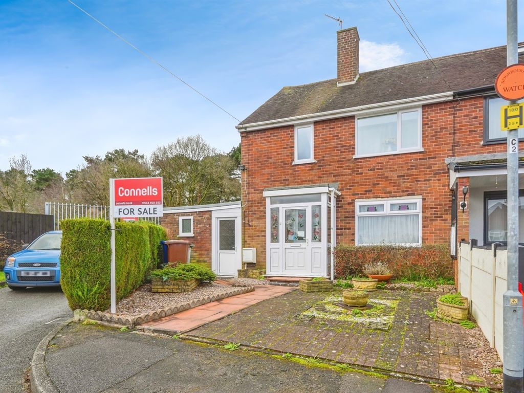 3 bed semidetached house for sale in Cornhill, Cannock WS11, £210,000