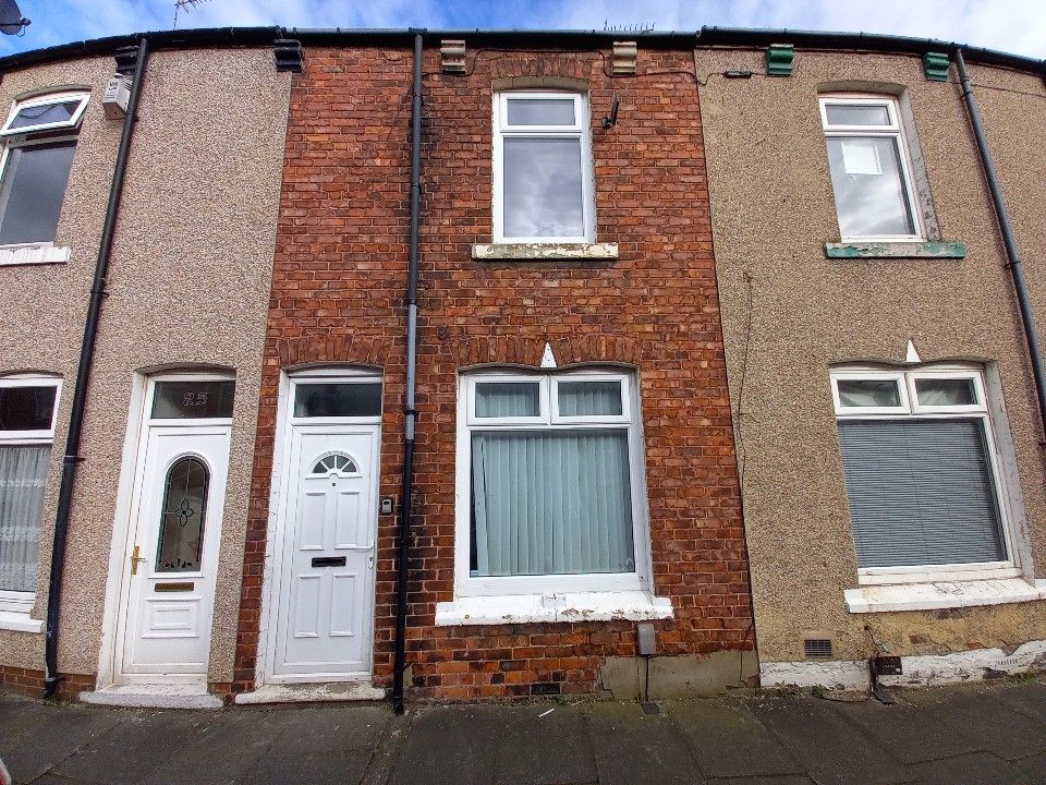 2 bed terraced house to rent in Rossall Street, Hartlepool TS25, £425