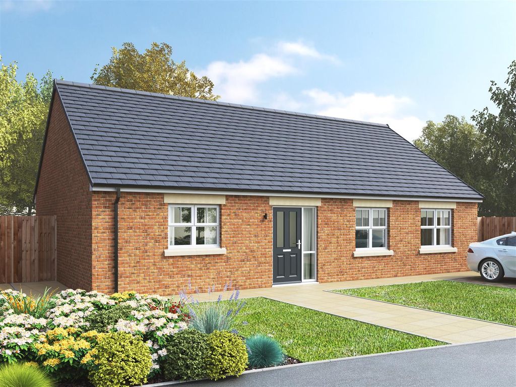 New home, 3 bed bungalow for sale in Paddock Close, Brierley, Barnsley