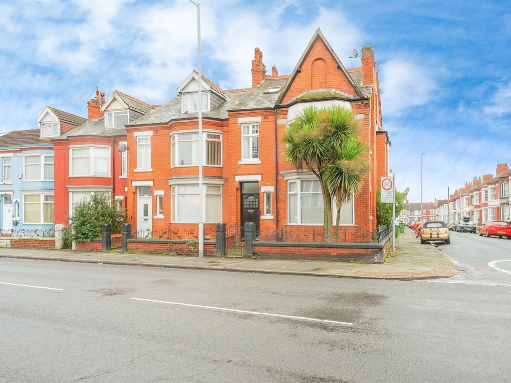 3 bed end terrace house for sale in Liscard Road, Wallasey CH44, £