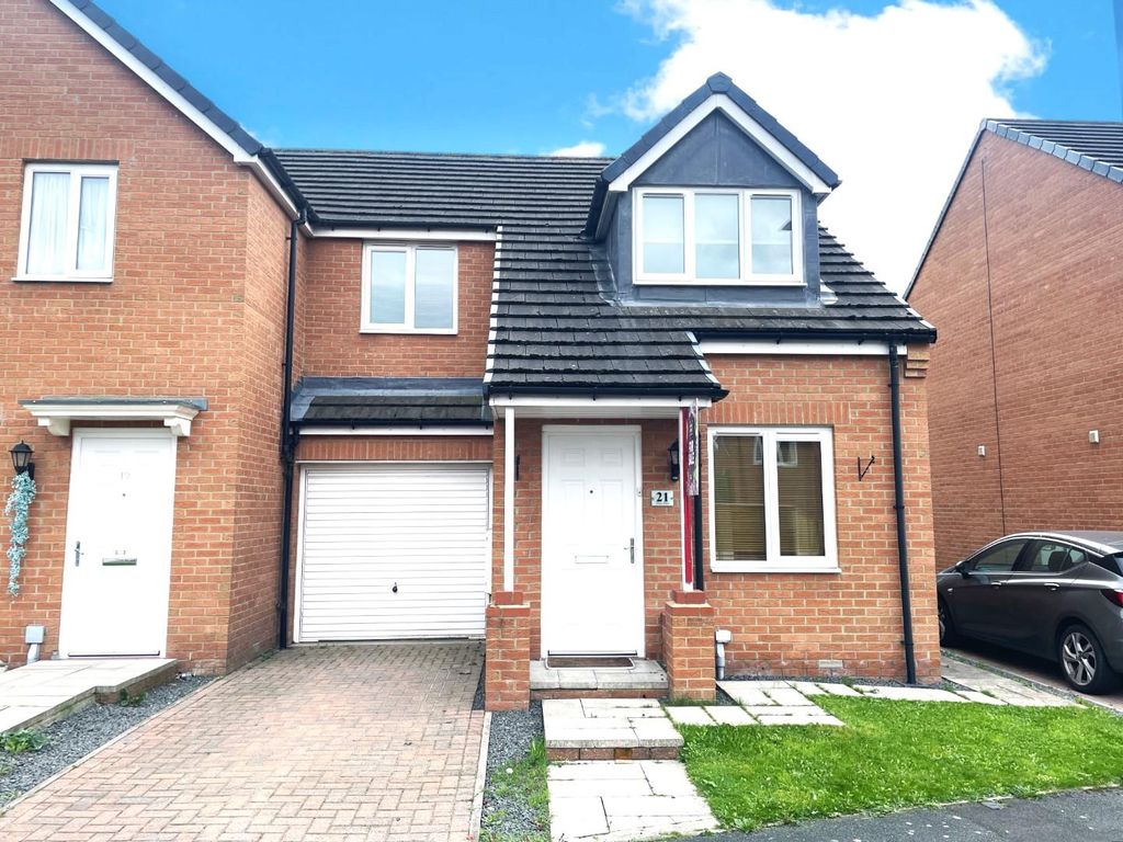 3 bed semidetached house for sale in Pottery Wharf, Thornaby, StocktonOnTees TS17, £140,000