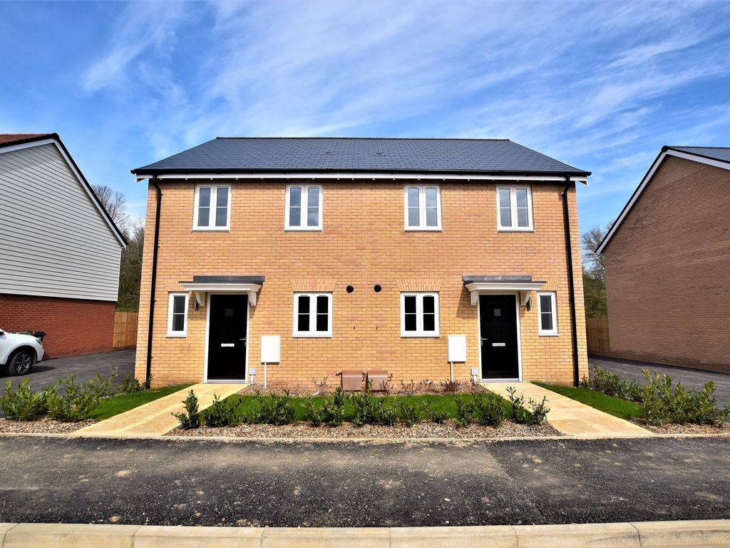 New home, 2 bed semidetached house for sale in Millington Place, Meadway, Gosfield, Halstead