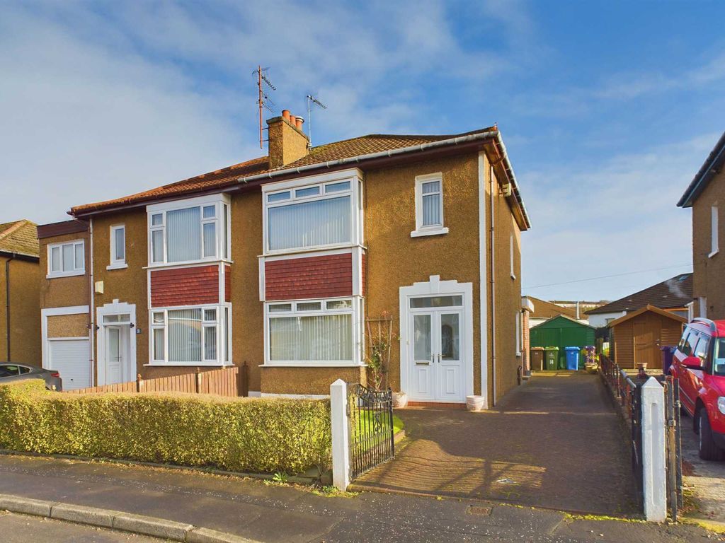 3 bed semidetached house for sale in Manor Road, Old Drumchapel G15, £