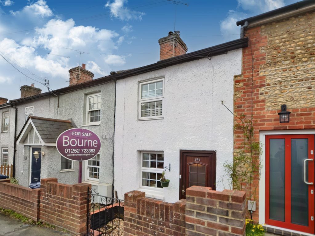 2 bed terraced house for sale in Upper Hale Road, Farnham, Surrey GU9