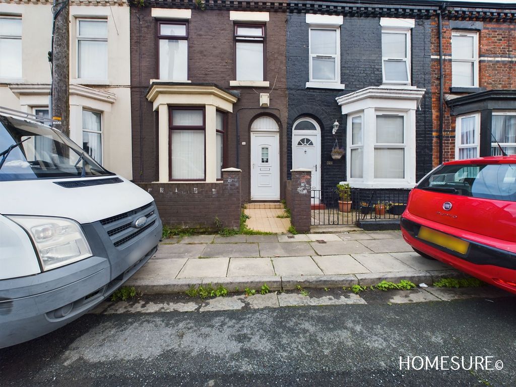 2 bed terraced house for sale in Lochinvar Street, Liverpool L9, £
