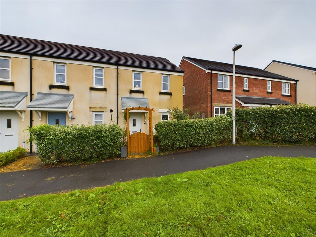 2 bed end terrace house for sale in Ty Canol, Carway, Kidwelly SA17, £