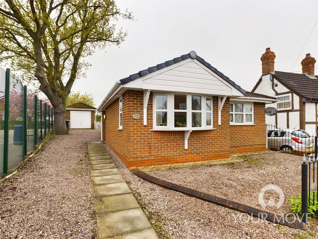 2 bed bungalow for sale in Church Lane, Wistaston, Crewe, Cheshire CW2