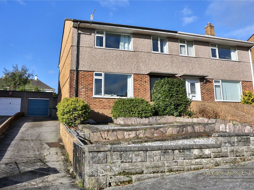 3 bed semidetached house for sale in Grantley Gardens, Plymouth, Devon