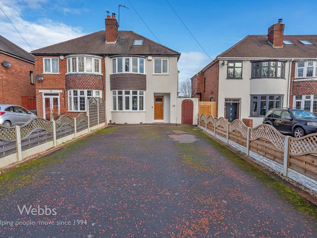 4 bed semidetached house for sale in Sneyd Lane, Essington