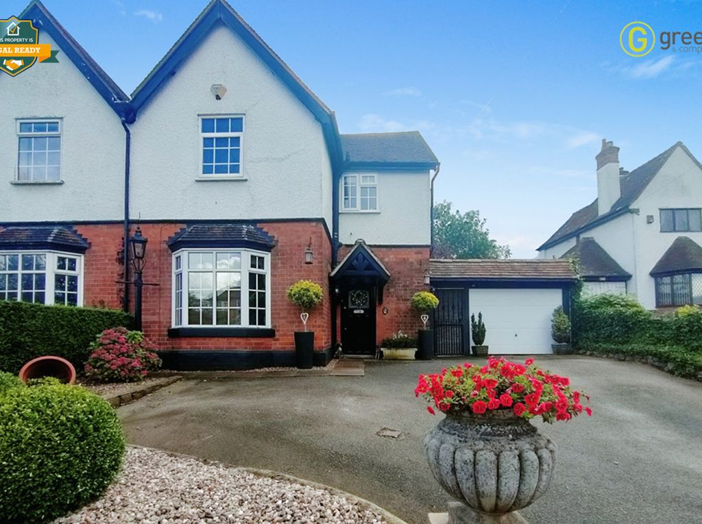 3 bed semidetached house for sale in Chester Road, Castle Bromwich, Birmingham B36, £410,000