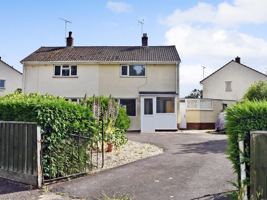 2 bed semidetached house for sale in Wordsworth Drive, Taunton TA1