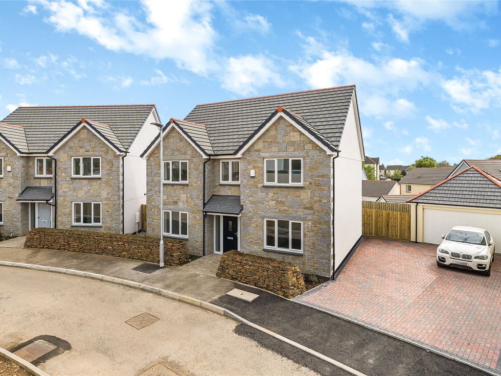New home, 4 bed detached house for sale in Harvey Crescent, Camborne