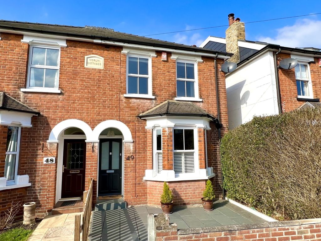 3 bed semidetached house for sale in Clarence Street, Egham, Surrey