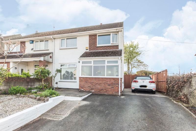 3 bed semidetached house for sale in Monnow Way, Bettws, Newport NP20