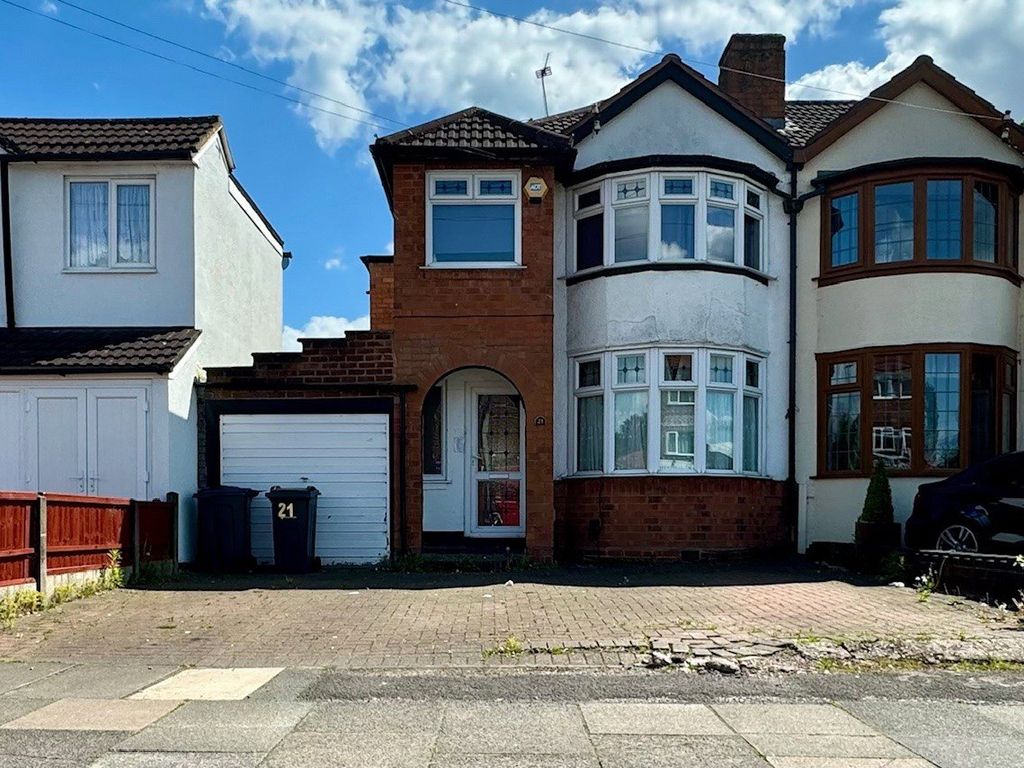 3 bed semidetached house for sale in Cranes Park Road, Birmingham