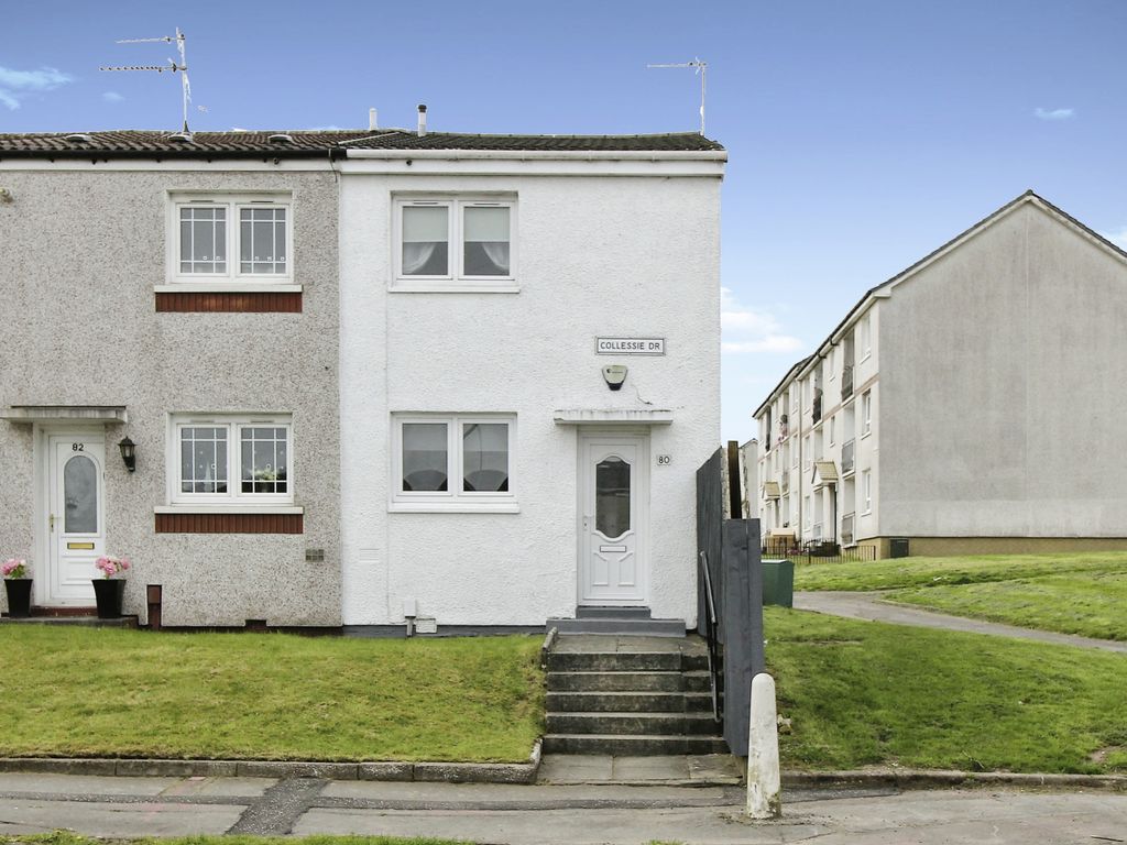 2 bed end terrace house for sale in Collessie Drive, Glasgow G33 Zoopla