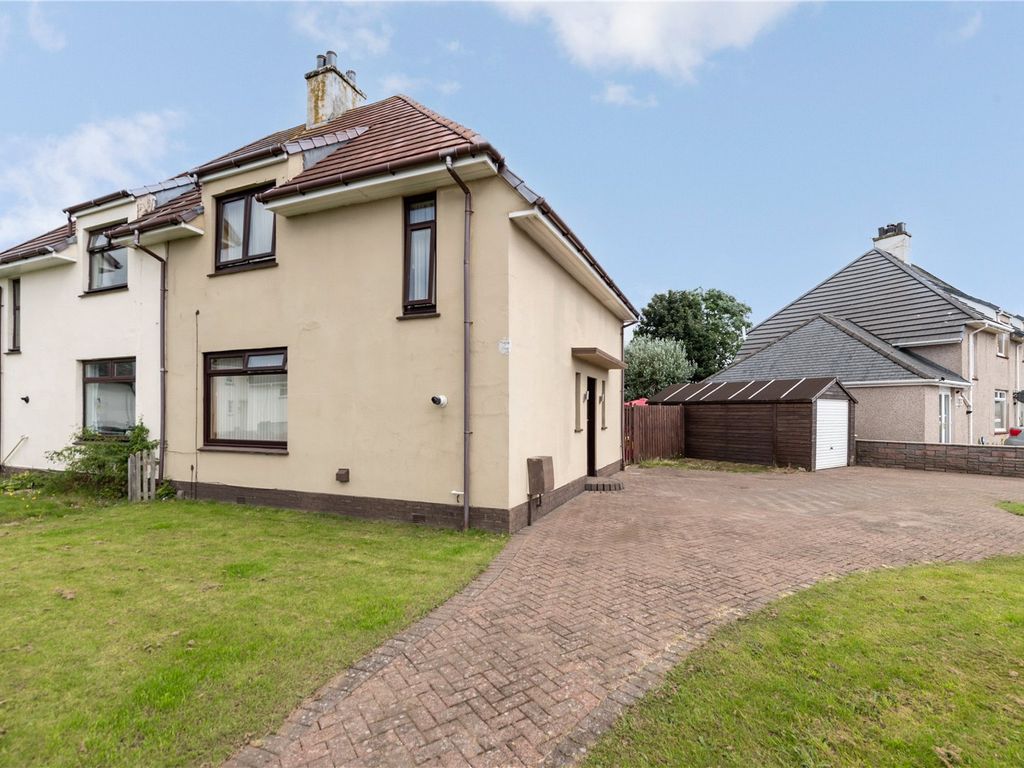 3 bed semidetached house for sale in Rowanbank Road, Prestwick, South