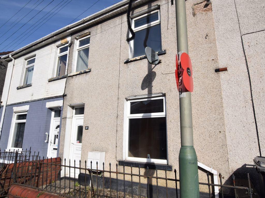 2 bed terraced house for sale in Risca Road, Cross Keys, Newport NP11