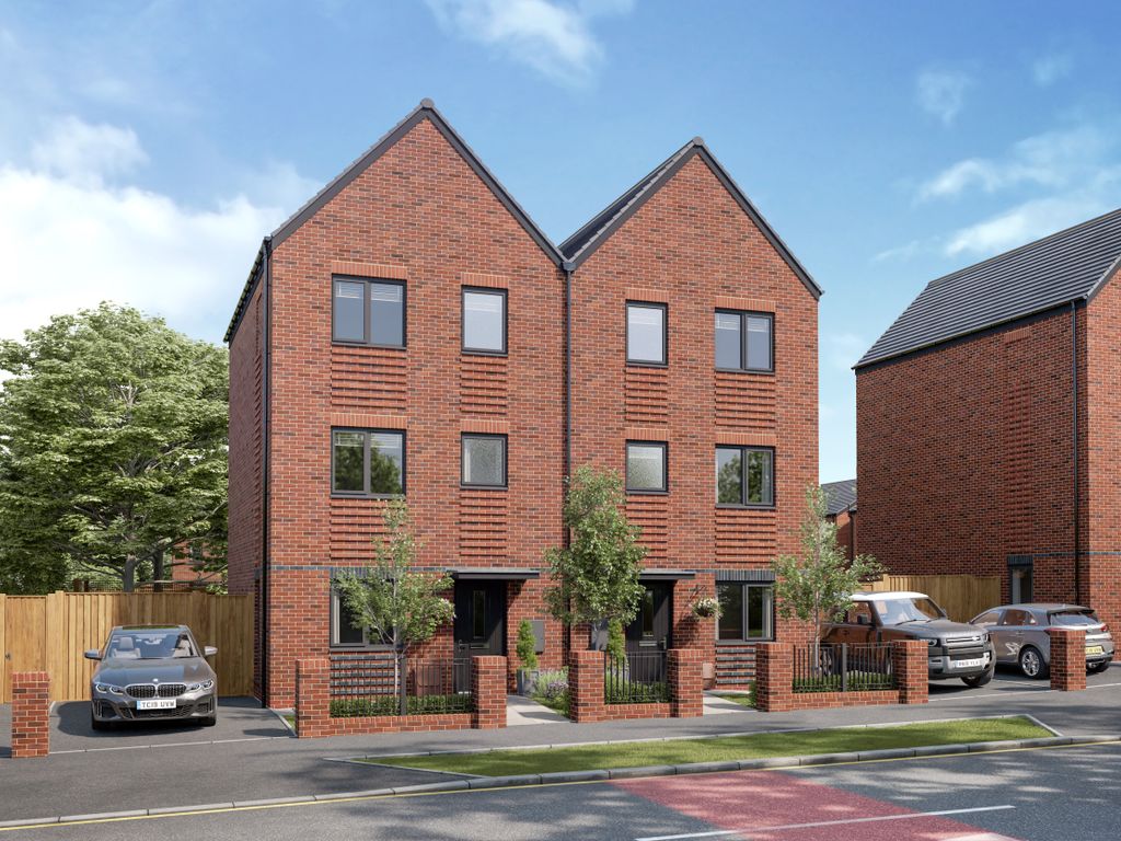 New home, 4 bed terraced house for sale in Garforth Avenue, Manchester