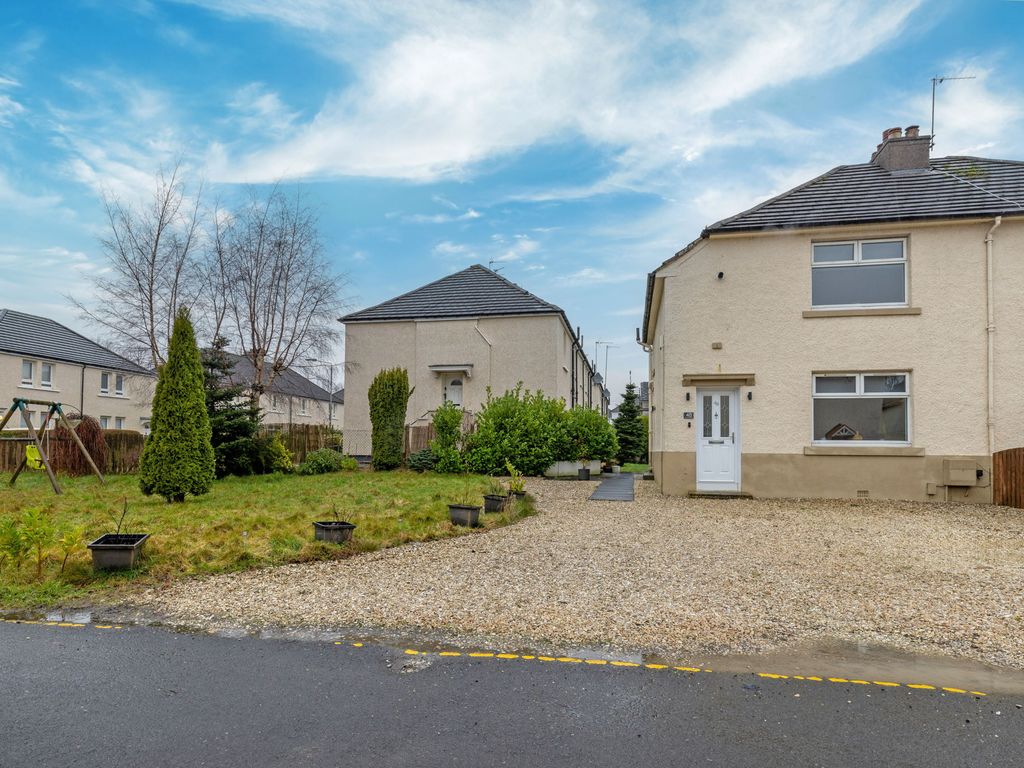 2 bed semidetached house for sale in Whitehaugh Avenue, Paisley PA1, £