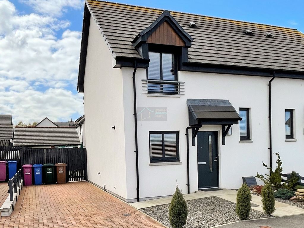 2 bed semidetached house for sale in Kensal Green, Forres, Morayshire