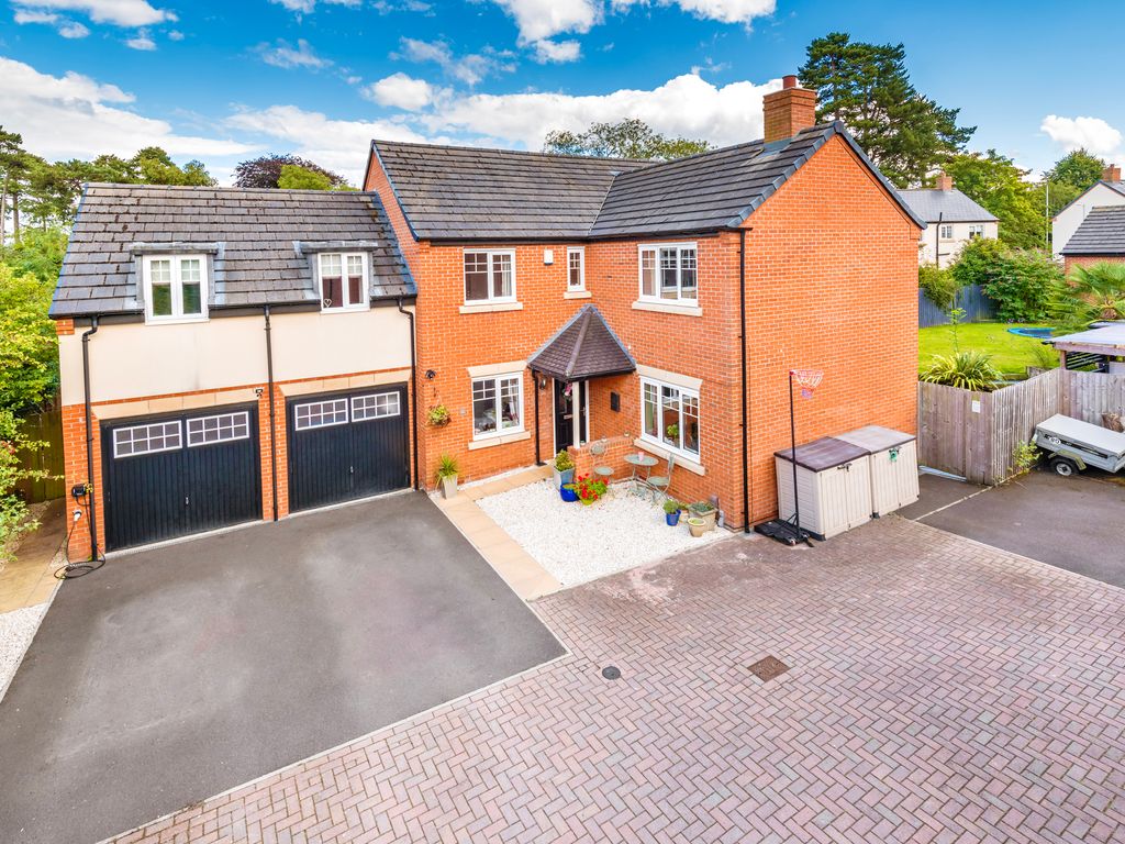 5 bed detached house for sale in Cowslip Acres, Newport TF10, £535,000