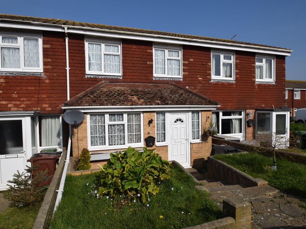 3 bed terraced house for sale in Bromley Close, Eastbourne BN23, £