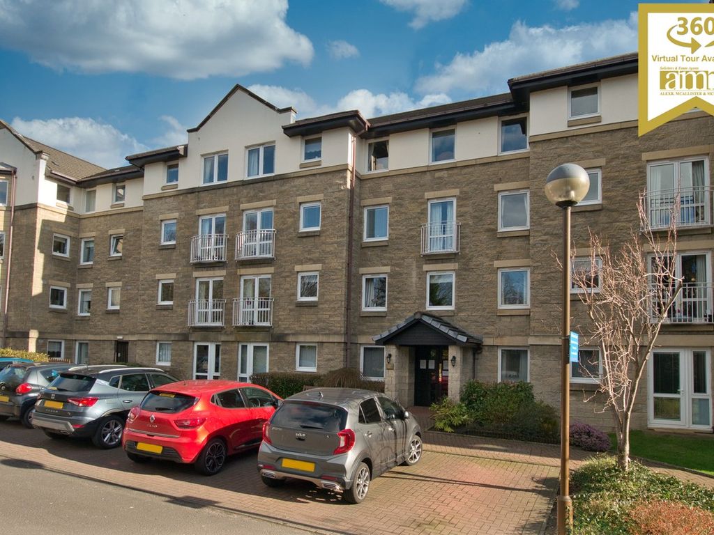 1 bed flat for sale in Kelburn Court, Glasgow Road, Paisley PA1, £