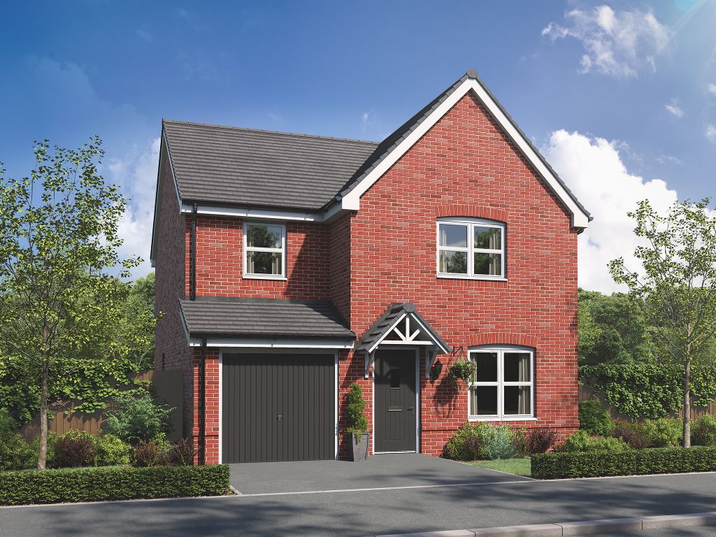 New home, 4 bed detached house for sale in "The Rivington" at Bawtry