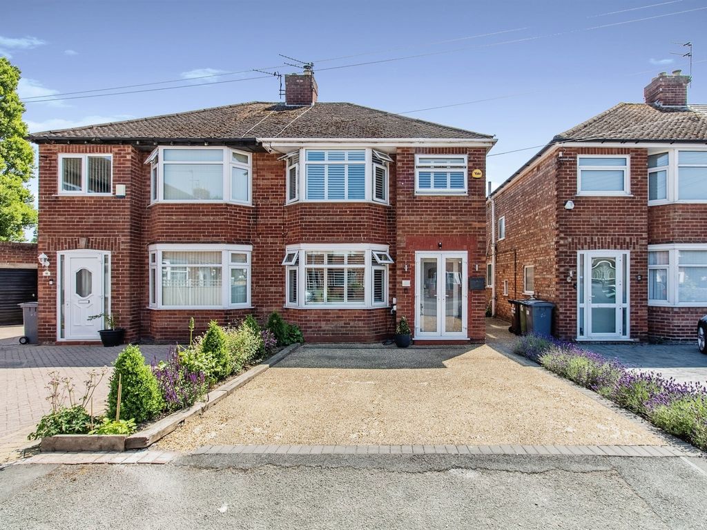 3 bed semidetached house for sale in Cobham Road, Moreton, Wirral CH46