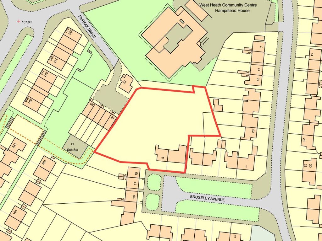 Land for sale in Land At Broseley Avenue, West Heath, Birmingham, West