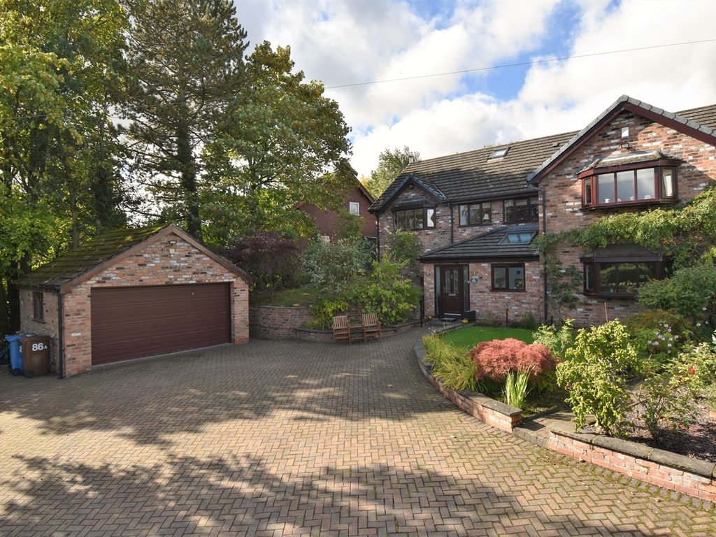 6 bed detached house for sale in Strines Road, Marple, Stockport SK6