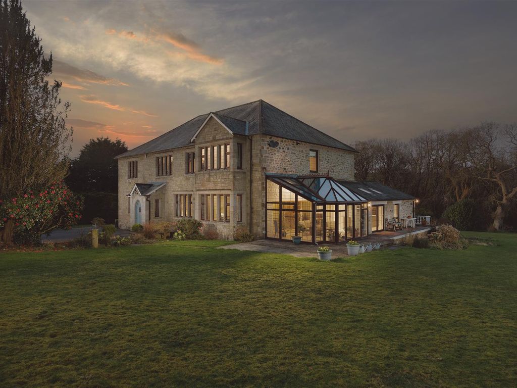 7 bed detached house for sale in Rectory Road, Lanivet, Bodmin PL30, £