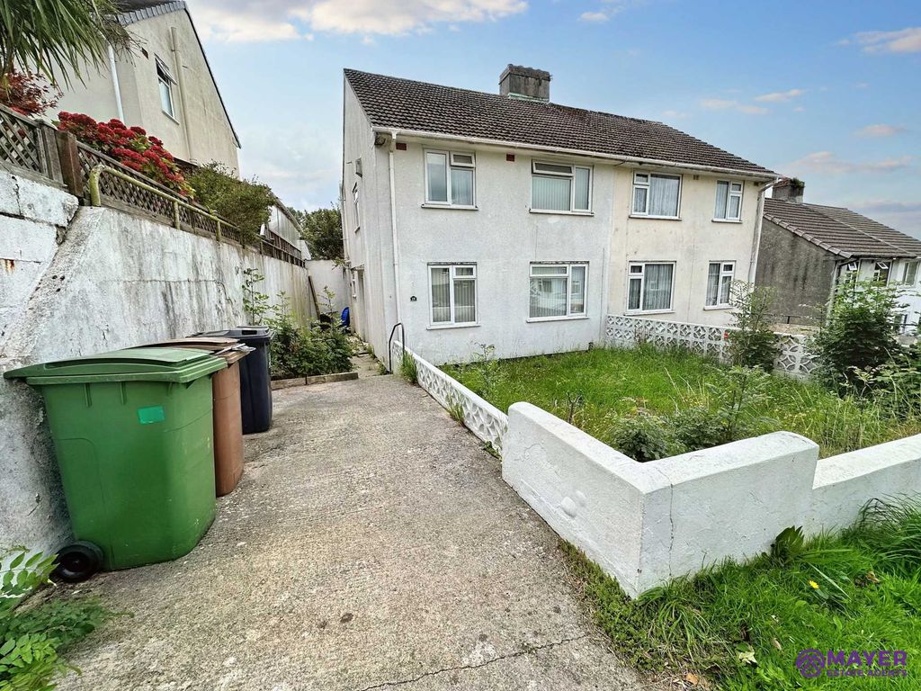 3 bed semidetached house for sale in Fountains Crescent, Plymouth PL2, £199,950 Zoopla