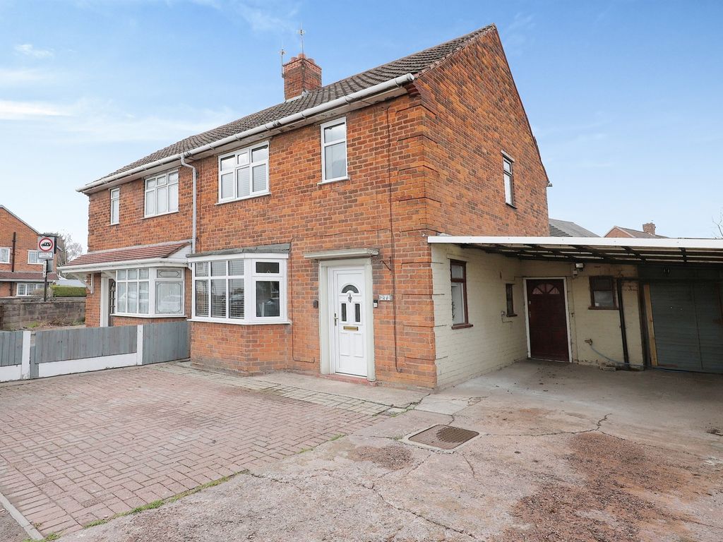 2 bed semidetached house for sale in Lichfield Road, Willenhall WV12