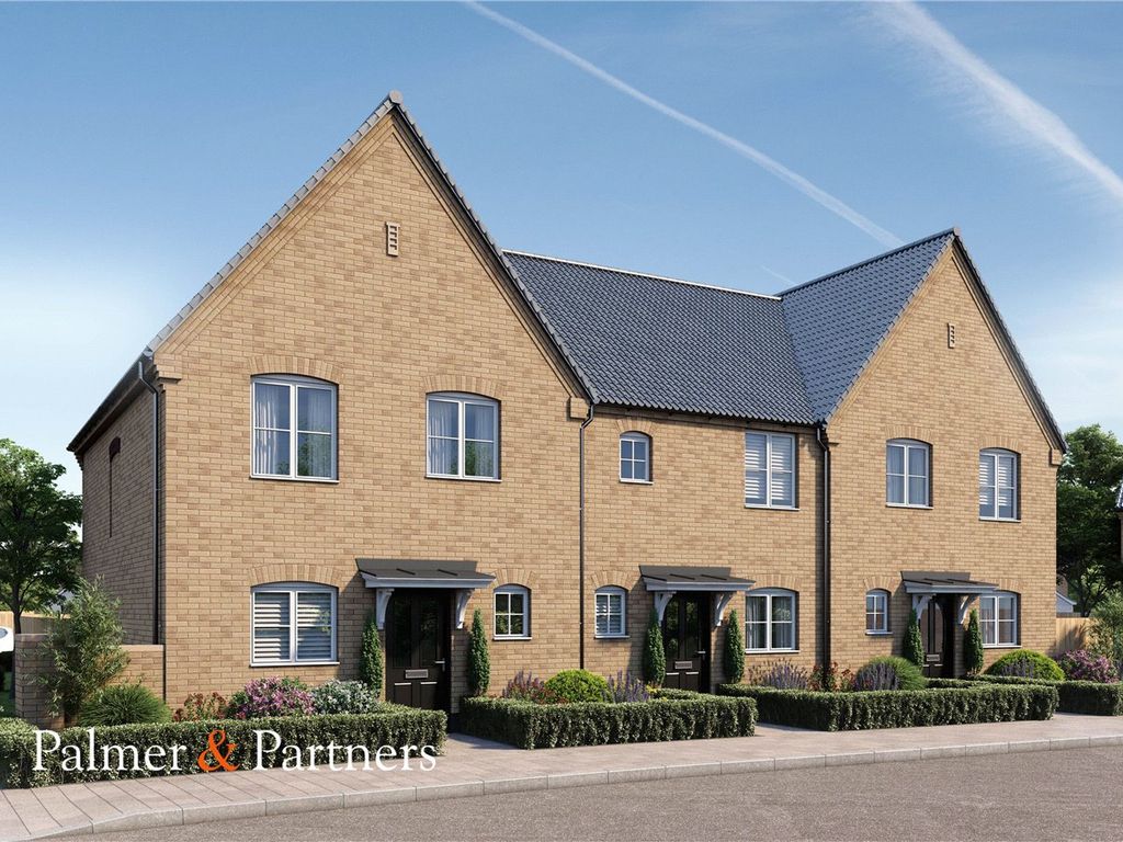 3 bed end terrace house for sale in Barsham, Beccles, Suffolk NR34, £