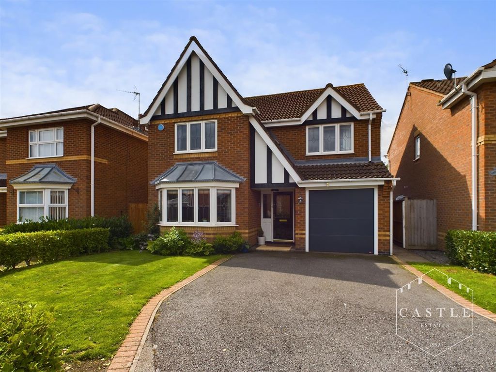 4 bed detached house for sale in Neville Smith Close, Sapcote