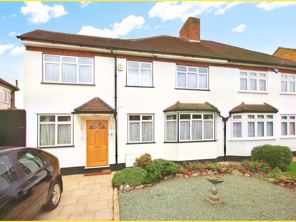 3 bed semi-detached house for sale in Grosvenor Road, West Wickham BR4 ...