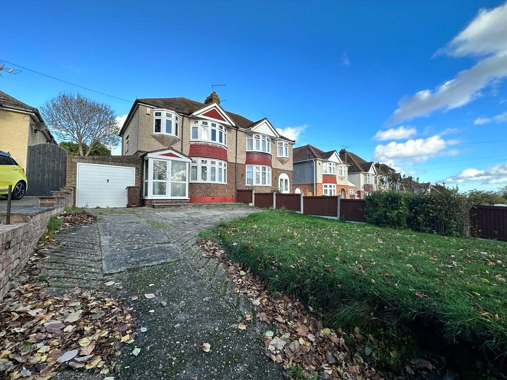 3 bed semidetached house for sale in Watling Street, Rochester, Kent