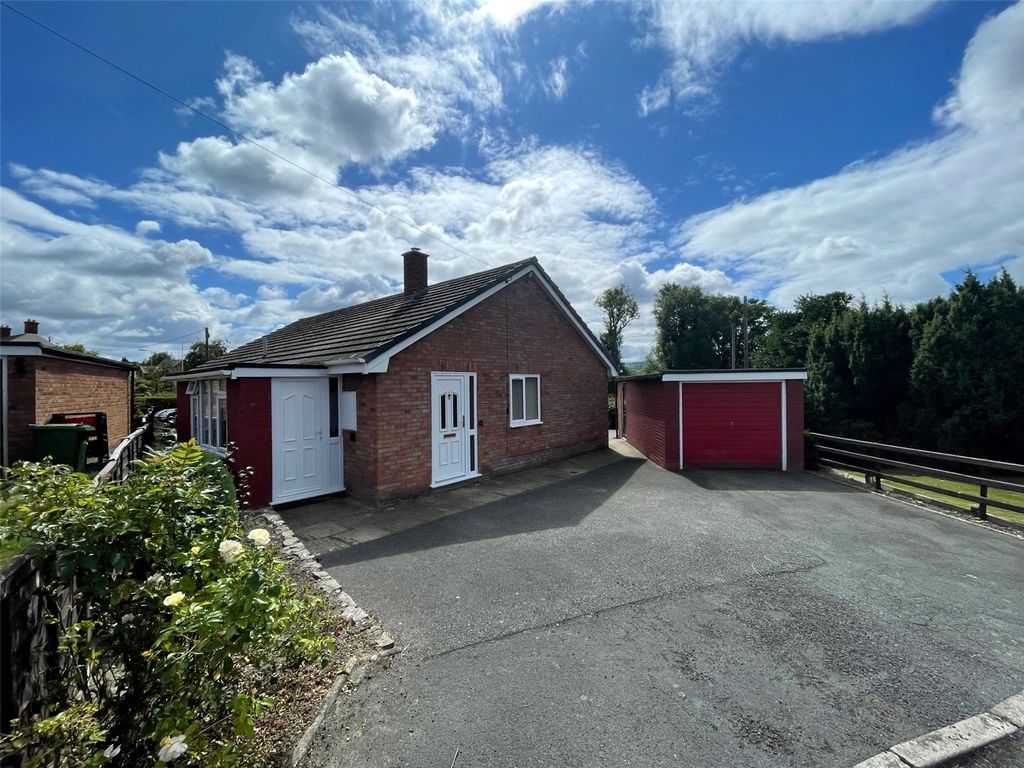 3 bed bungalow for sale in Cae Coed, Churchstoke, Montgomery, Powys