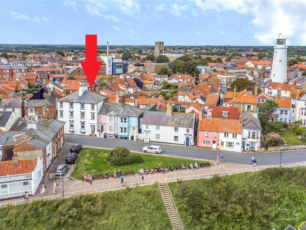 4 bed terraced house for sale in East Cliff, Southwold, Suffolk IP18, £