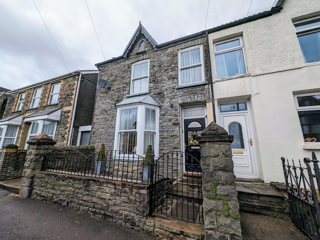 3 bed semidetached house for sale in Castle Street, Maesteg CF34, £