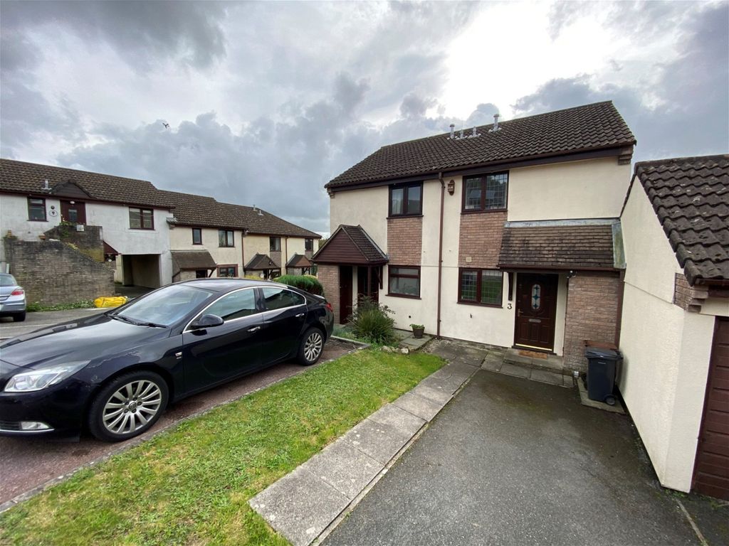 2 bed semidetached house for sale in Hazeldene Close, Lee Mill Bridge