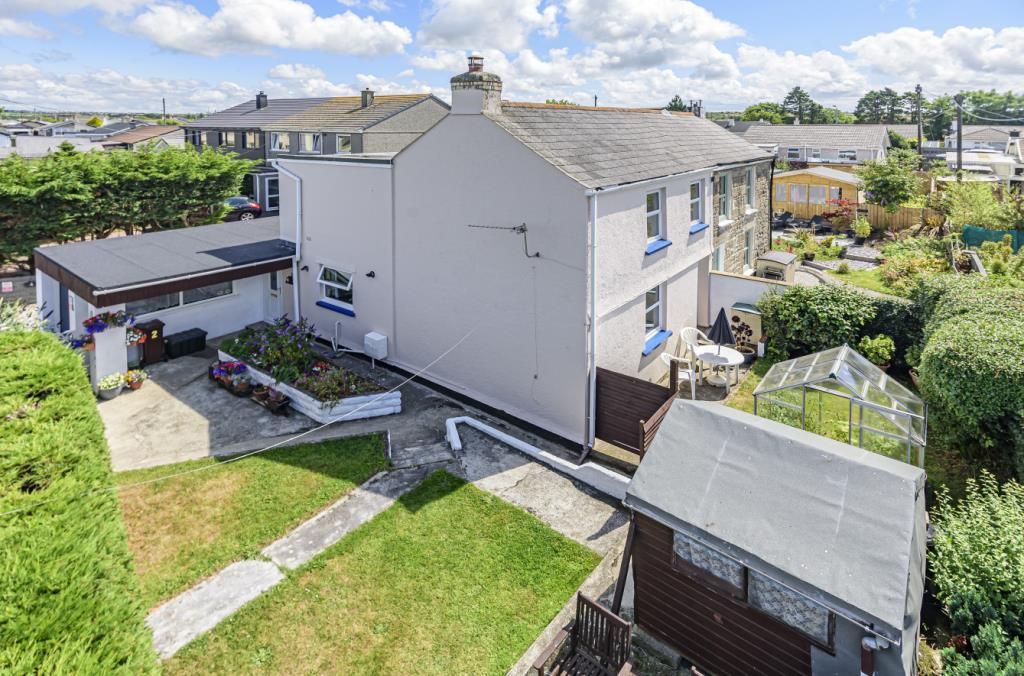 3 bed semidetached house for sale in Polgine Lane, Troon, Camborne