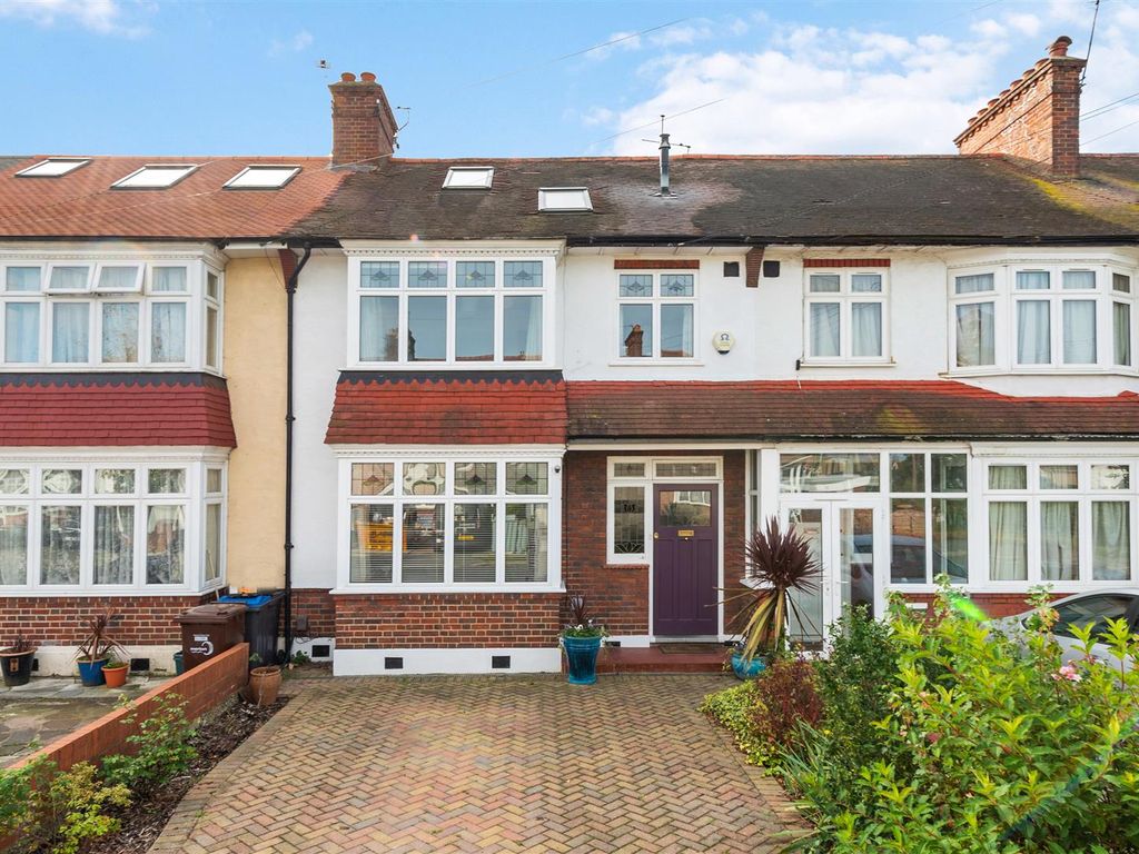 4 bed terraced house for sale in Charminster Avenue, London SW19, £