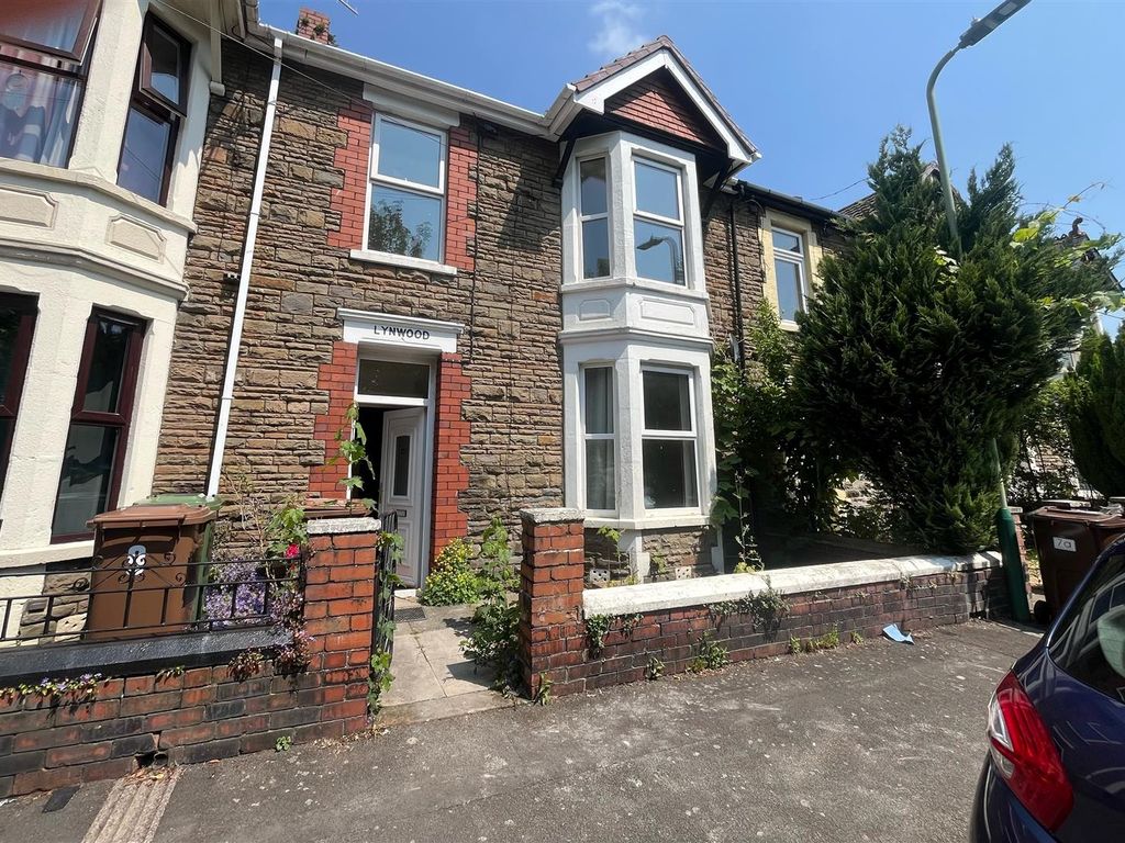 4 bed terraced house to rent in Rhymney Terrace, Caerphilly CF83, £