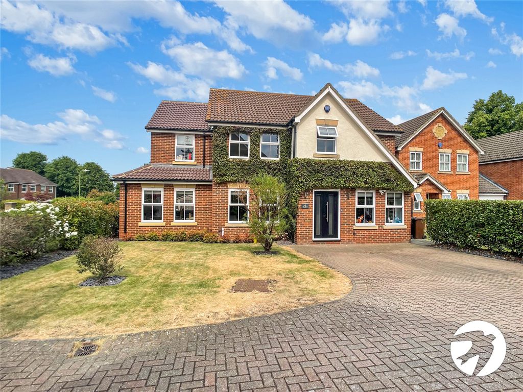 5 bed detached house for sale in The Green, Darenth Village Park