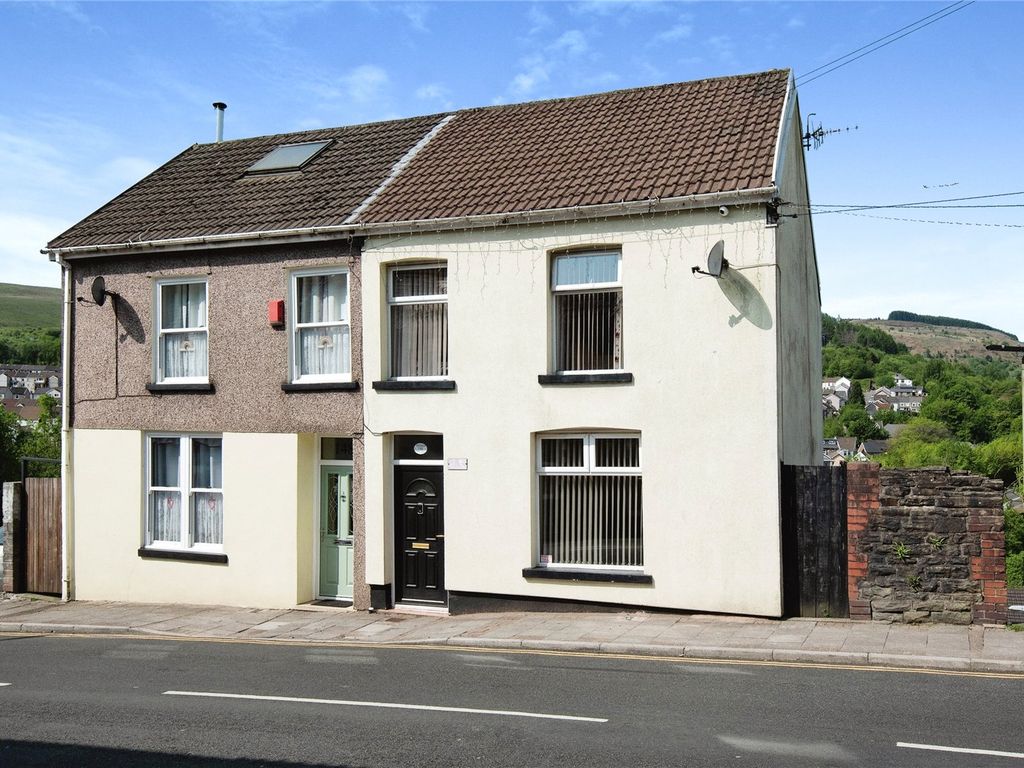 3 bed semidetached house for sale in Miskin Road, Tonypandy, Rhondda