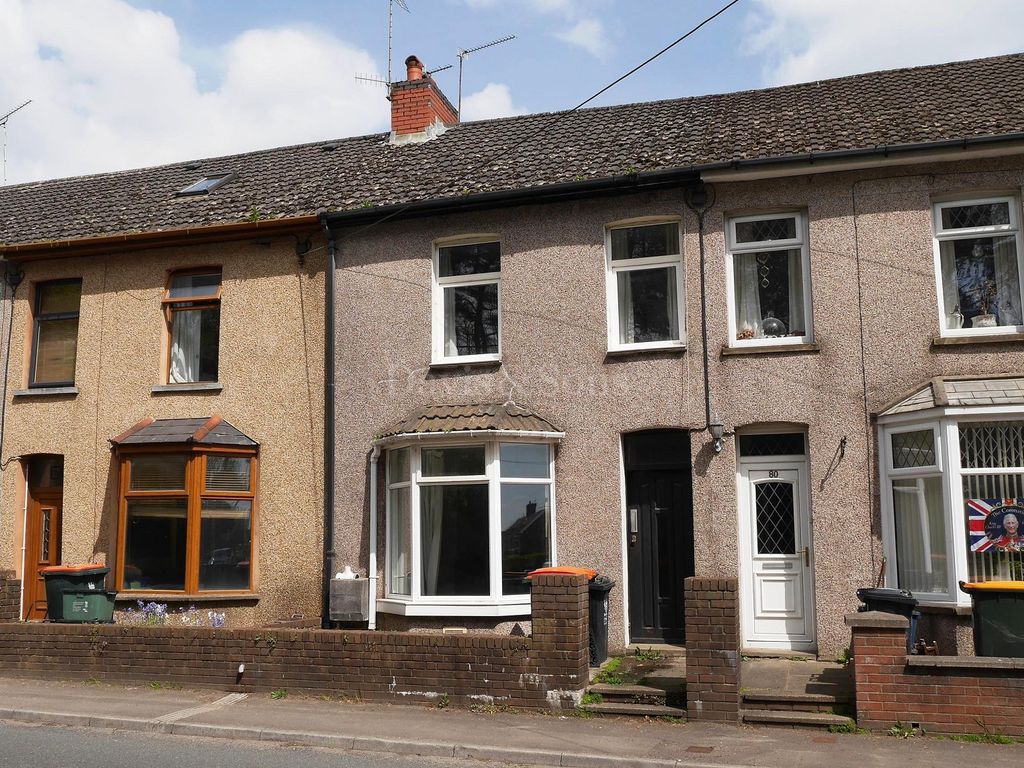 3 bed terraced house for sale in Risca Road, Rogerstone, Newport. NP10